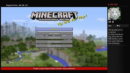 Xpertgamer543's Live PS4 minecraft survival games