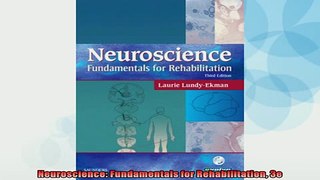 READ book  Neuroscience Fundamentals for Rehabilitation 3e  FREE BOOOK ONLINE