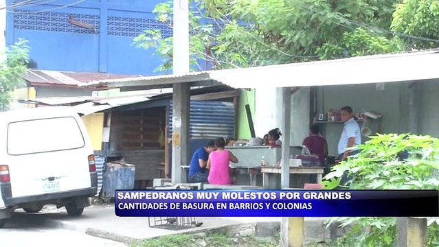 Calles de San Pedro Sula continúan llenas de basura