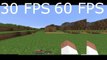 1080P 60FPS vs 1080P 30FPS (Minecraft)