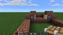 Minecraft pe how to make a automatic wheat farm.
