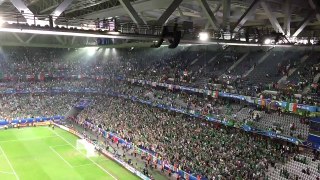 Magnifique supporters irlandais - Amazing Irish Fans - Italy vs Ireland EURO2016