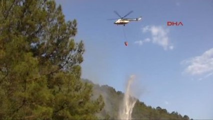 Mersin Erdemli'de 10 Dönüm Kızılçam Ormanı Yandı