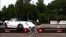 Nissan Skyline R34 vs Porsche 911 Turbo Evotech