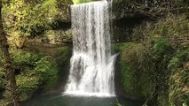 Waterfalls at Silver falls state park slomo