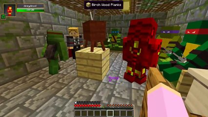 Minecraft School   LITTLE KELLY MEETS TEENAGE MUTANT NINJA TURTLES! HD