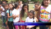 Con recreovias celebran 100 dias de clases