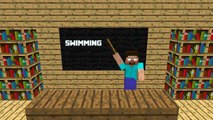 Monster School  Girls vs Boys Swimming Challenge   Minecraft Animation