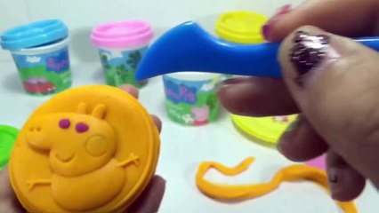 Play Doh Peppa Pig Stop Motion Peppa Pig and George Cake Party Play Dough PlaySet Peppa Pig Episodes