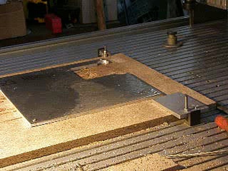 mach3 cnc cut aluminum 2.5mm per pass 350 mm /...