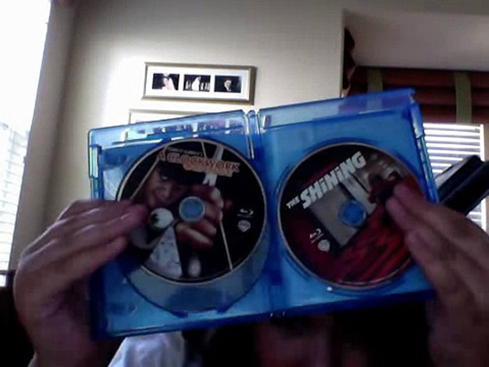 2001 A Space Odyssey/A Clockwork Orange/ The Shining Blu-ray Triple Feature unboxing