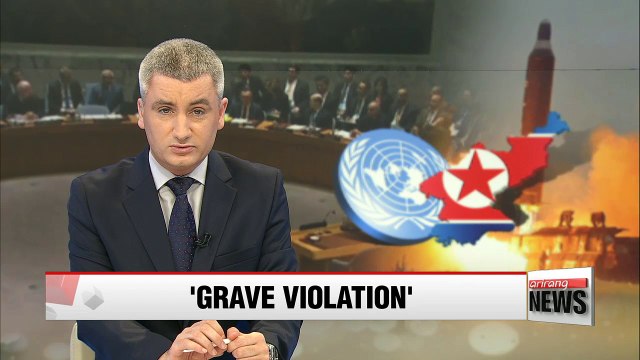 UN Security Council condemns N. Korea's missile launches in statement