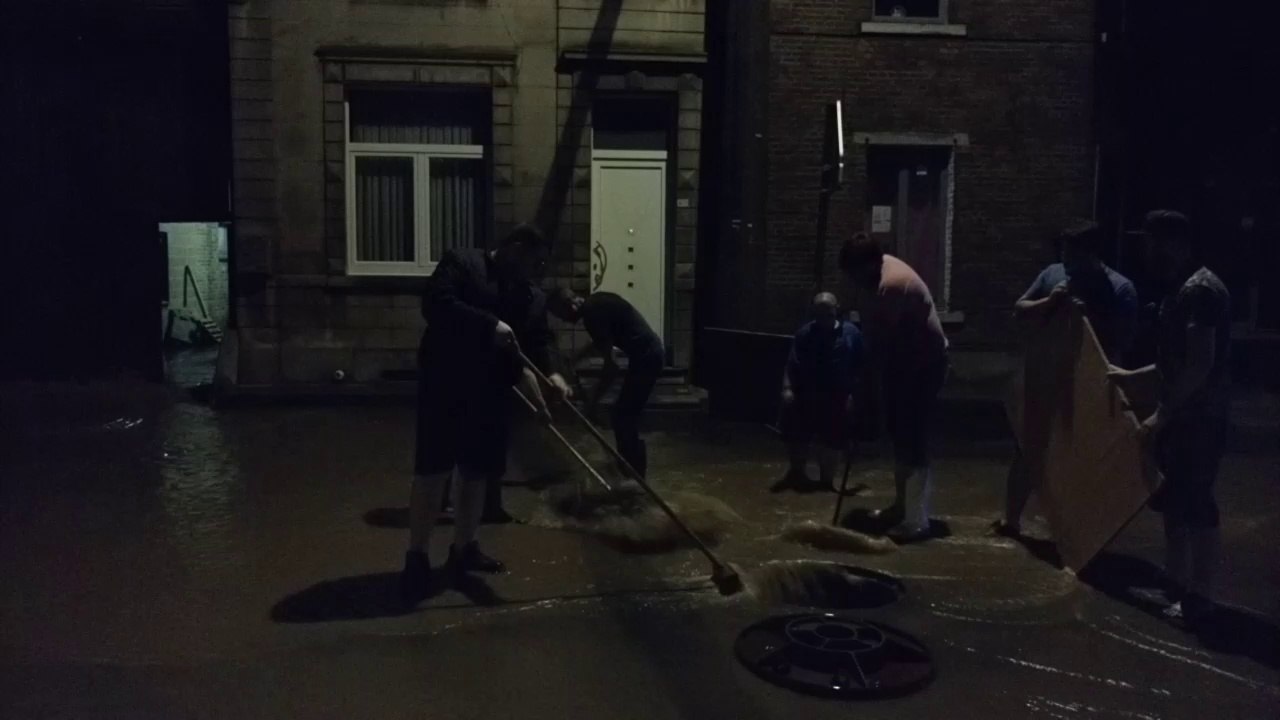 Inondations à Haine Saint Pierre: la Haine a débordé