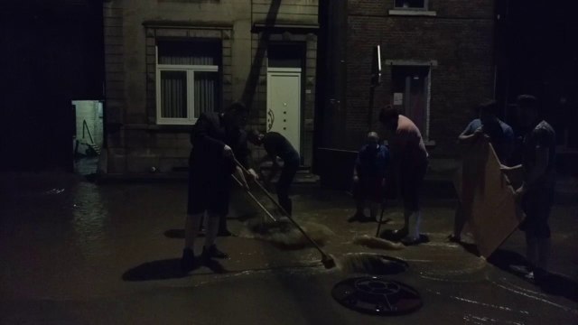 Inondations à Haine Saint Pierre: la Haine a débordé