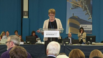 EU Referendum: Sunderland votes Leave