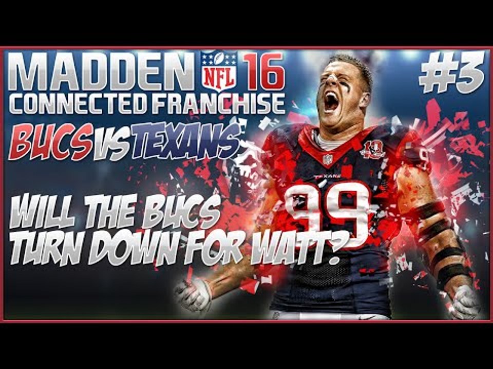 JJ WATT UNLEASHED!! Madden NFL 16 Online Franchise Episode 3
