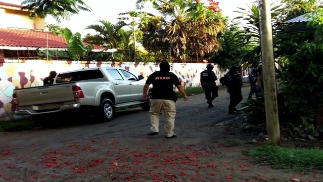 Armas y drogas decomisadas en Operación León