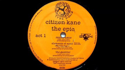 Citizen Kane feat Down To Erf - Elements Of Mind (Black Rain Remix) (1997)