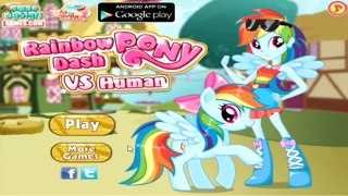 My Little Pony - Rainbow Dash Pony VS Human -Game - HD