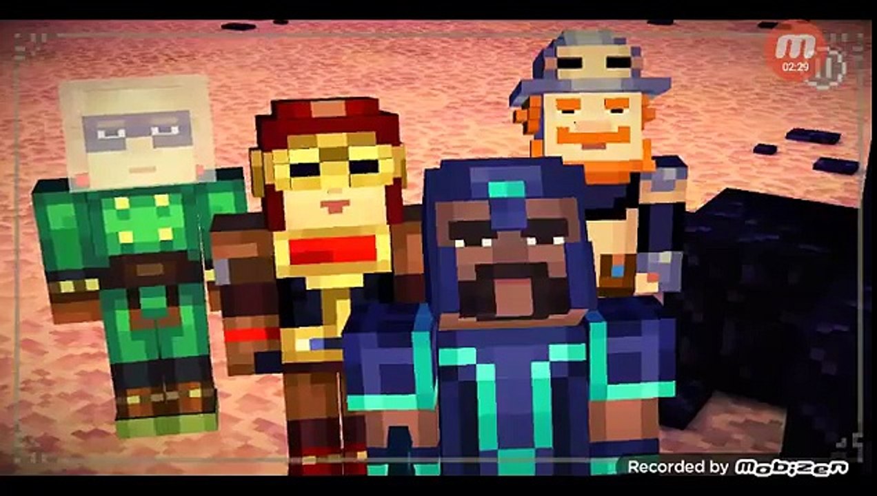 Minecraft Story mode #1