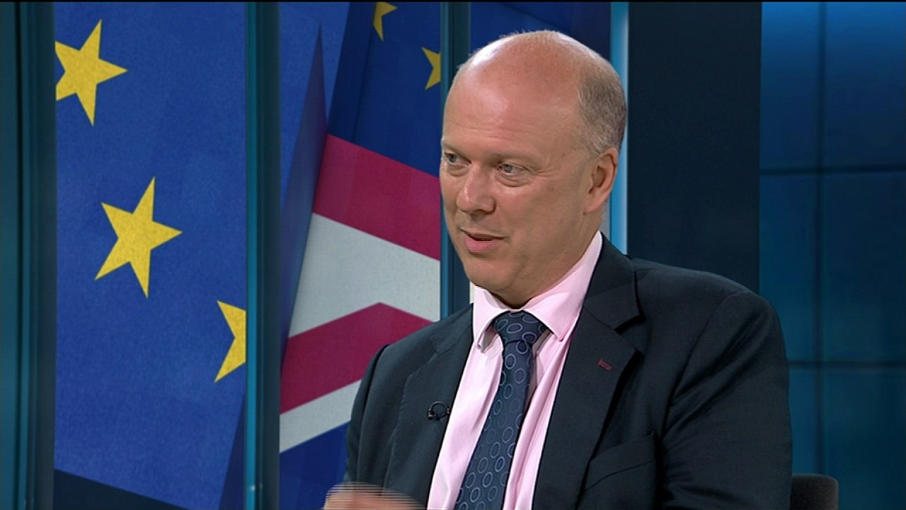 Chris Grayling: If Leave wins, PM must stay