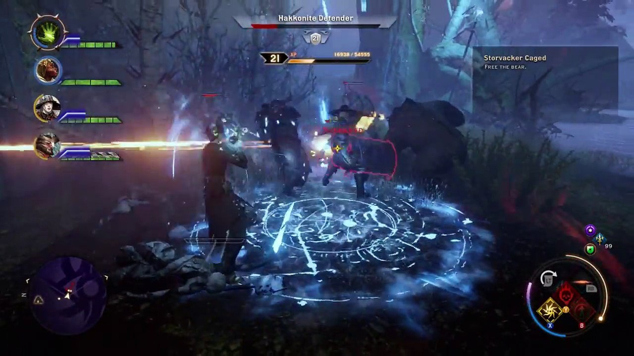 Dragon Age Inquisition Elf Mage Jaws of Hakkon DLC Walkthrough Part 142