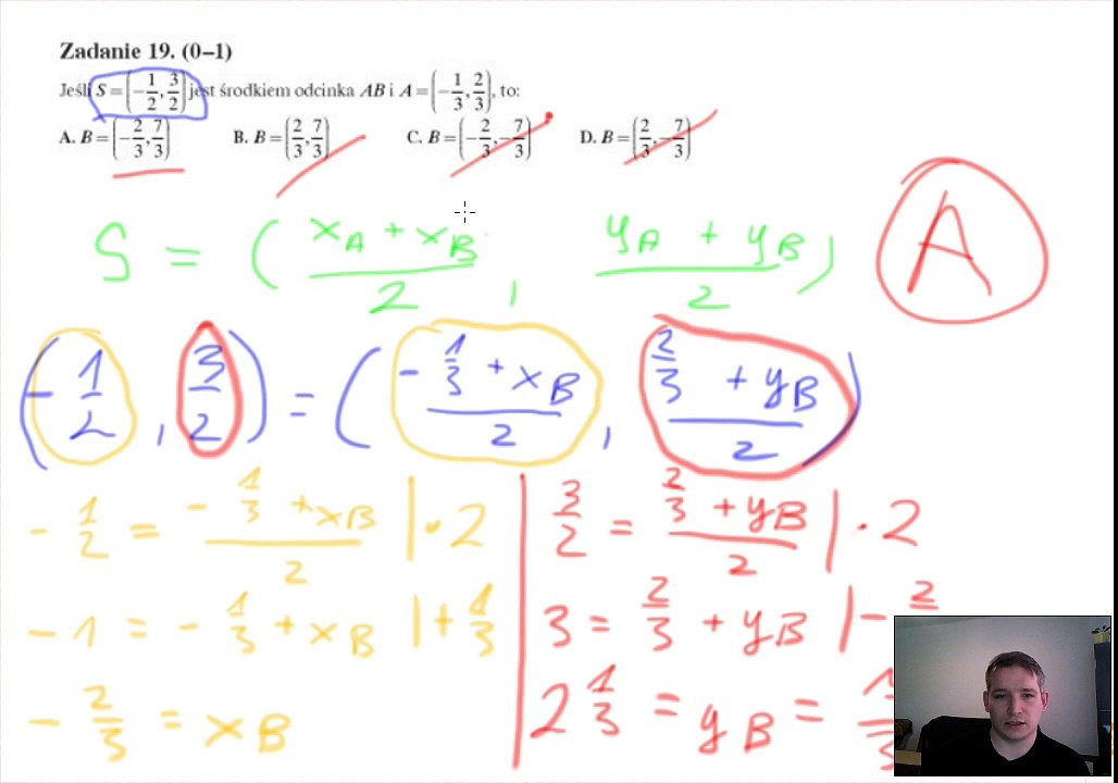 MATURA PRÓBNA 2016 ZADANIE 19,21