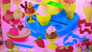 Play Doh Ice Cream  & Cupcakes Play doh  by KidsTv Play Toys