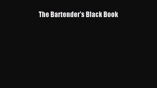 Read The Bartender's Black Book PDF Free