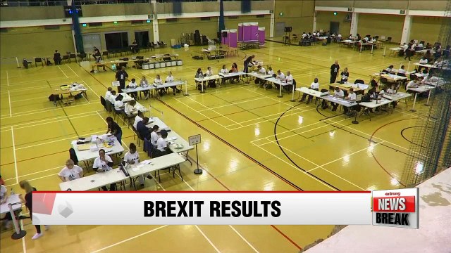 Early Brexit results show Leave vote in the lead