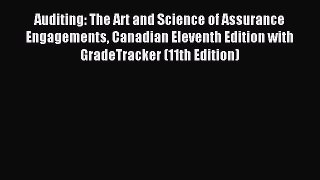 Read Auditing: The Art and Science of Assurance Engagements Canadian Eleventh Edition with