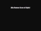 [Read] Alfa Romeo (Icon of Style) ebook textbooks