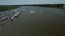 Captain Hook Boat Hilton Head Island DJI Phantom 3