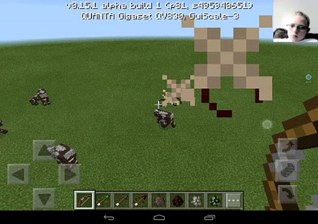 15.0 Minecraft PE features | enchanted arrows | clip #2