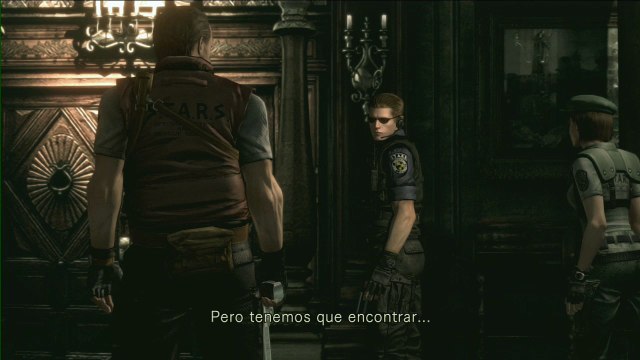 Resident Evil Remaster, Historia 1, Escapando de los perros zombis a la mansion