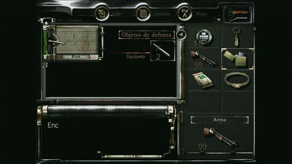 Resident Evil Remaster, Historia 4, El mapa de la mansión 2 planta, El collar de perro del silbato