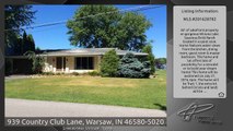 939 Country Club Lane, Warsaw, IN 46580-5020
