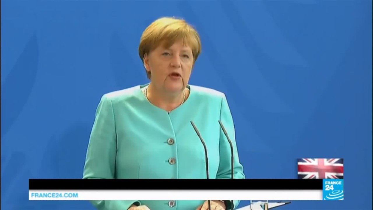 'Brexit' aftermath: German chancellor Angel Merkel on 'leave' vote win