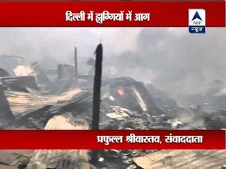Delhi: Fire in slum near GB Pant Hospital