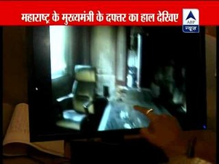 Exclusive pictures of CM office at Mantralaya after fire