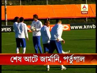 Germany beat Denmark while Portugal beat Netherlands