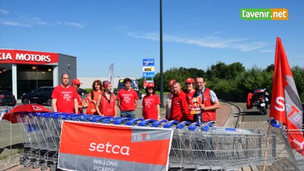Les piquets à Tournai