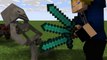 (Defeating The Evil) Blue Defeating Herobrine #2 [Minecraft Animation]