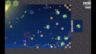 Angry Birds Space - Pig Bang: Level 29: 3 Star Walkthrough