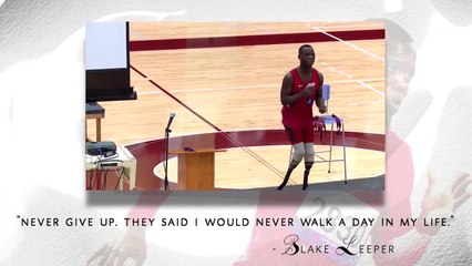 Patrick "Blake" Leeper Blade Runner, Inspirational Speaker