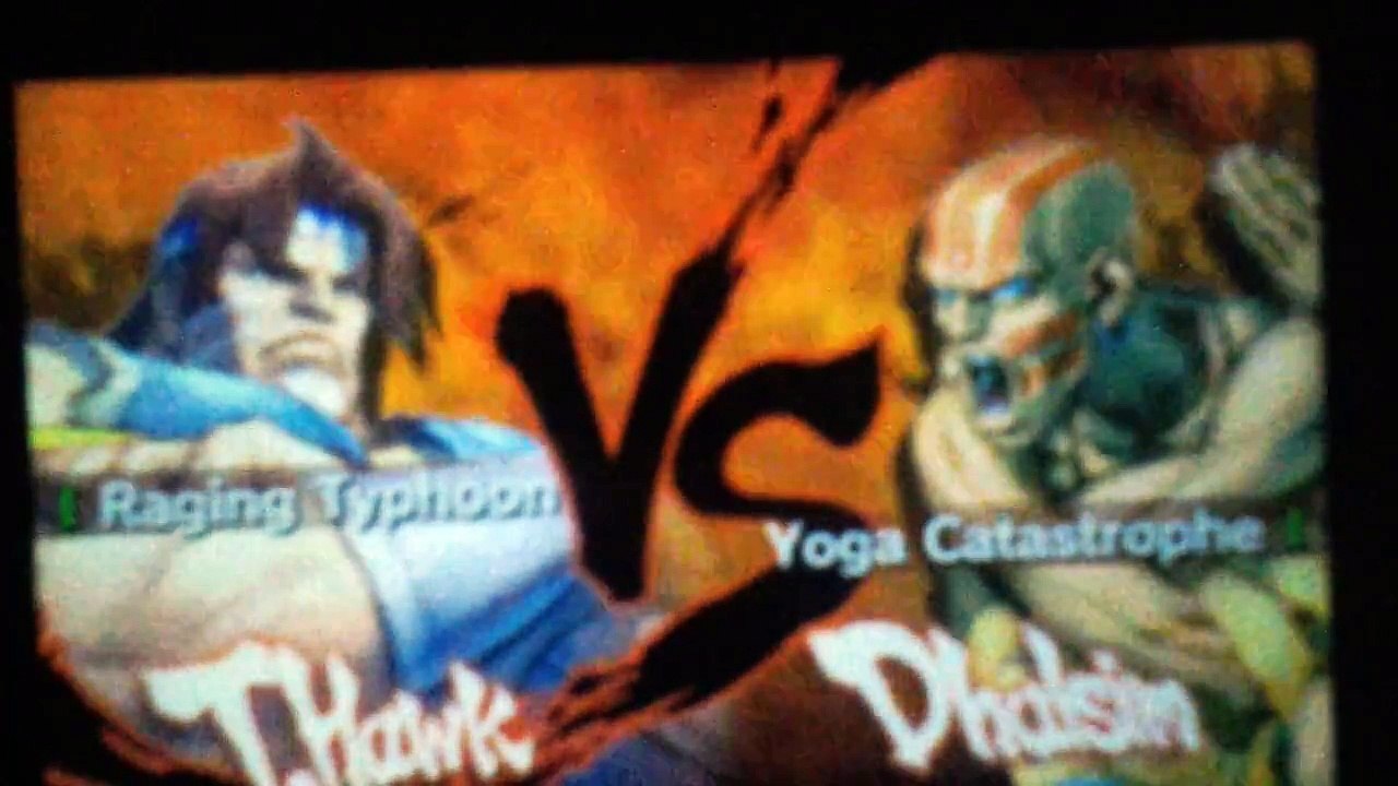 Super Street Fighter 4 T.Hawk VS Dhalsim Gameplay!!!