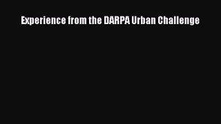 [PDF] Experience from the DARPA Urban Challenge E-Book Free