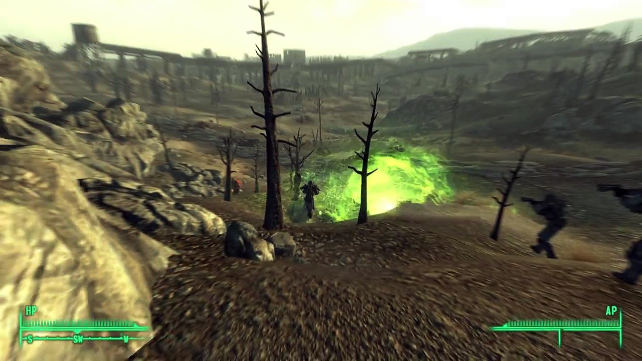 Fallout 3 ENCLAVE VS THE BROTHERHOOD OF STEEL AND LIBERTY PRIME