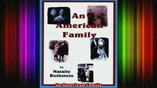READ book  An American Family Full Free