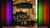 DOWNLOAD FREE Ebooks  Staten Islands Greek Community  NY  Images of  America Full EBook